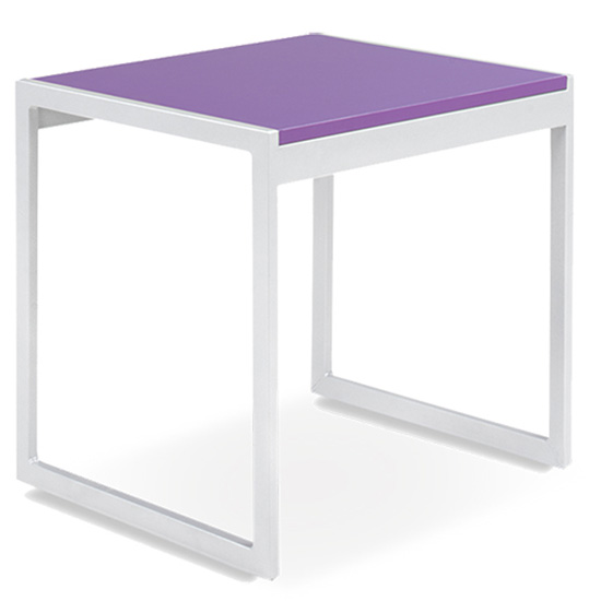 Aria End Table - Purple